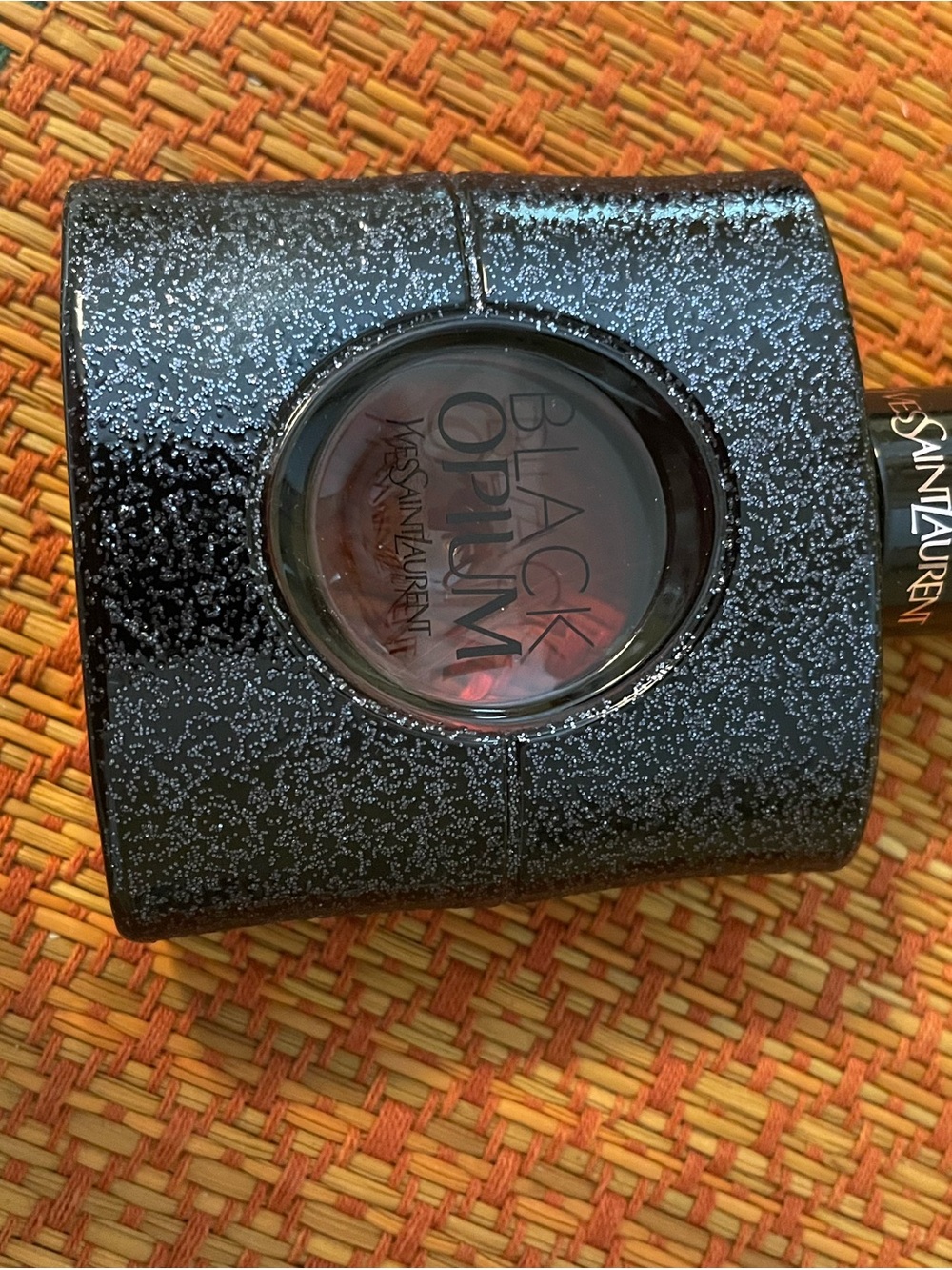 Yves Saint Laurent Black Opium Bottle in Black and Red - Picture 2 of 3